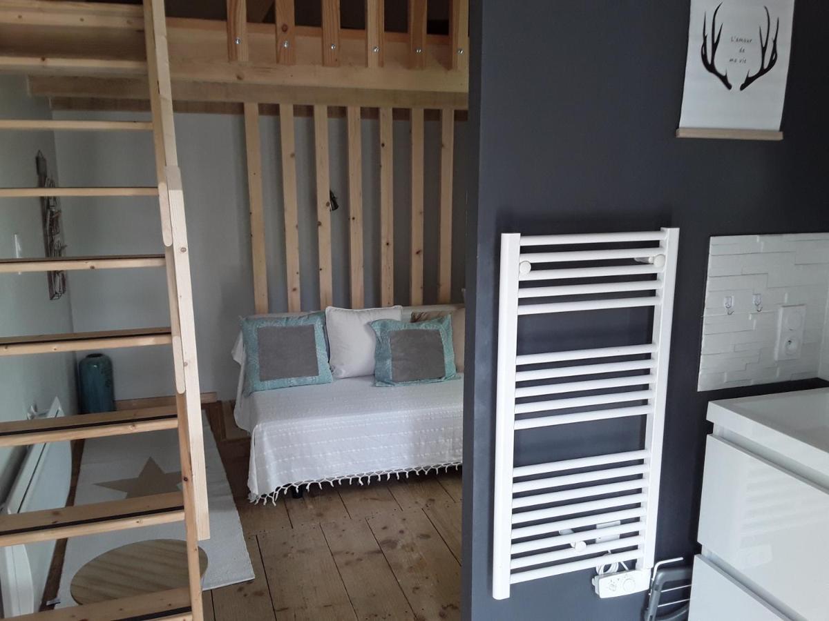 Apartamento Le Petit Nid Saint-Bonnet-pres-Orcival Exterior foto